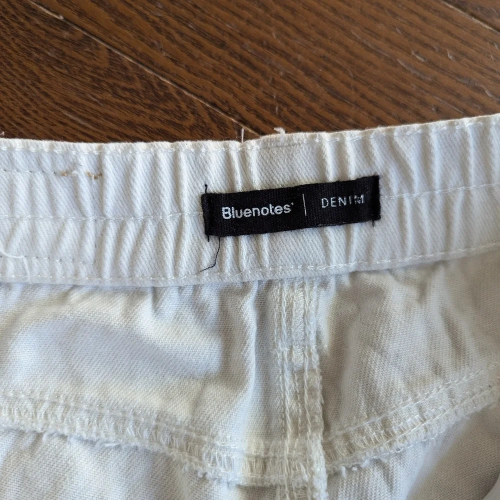 Bluenotes Denim Super High Rise Carpenter Straight Pants Cargo Streetwear Sz XS - Picture 4 of 11